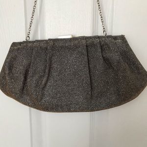 Iridescent clutch purse